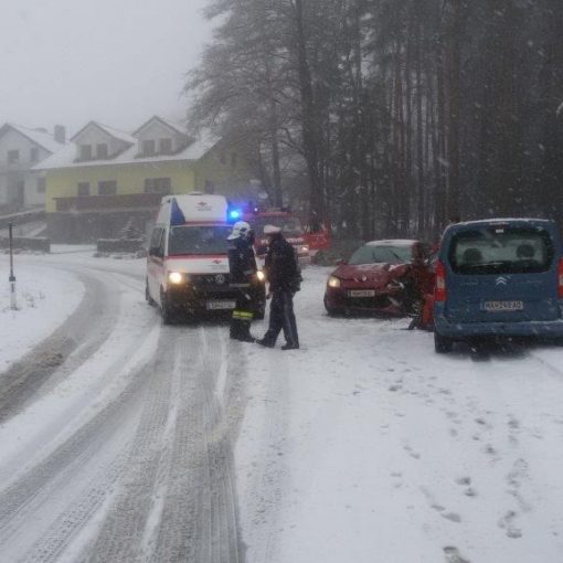 PKW Kollision zweier Fahrzeuge auf der Rosalia