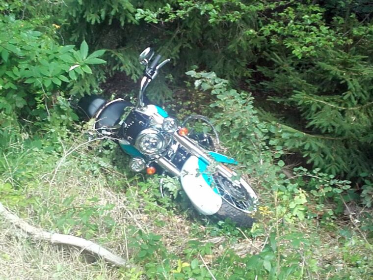 Schwerer Motorradunfall in Forchtenstein